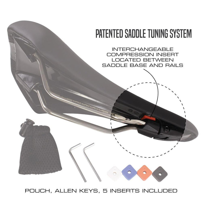 Load image into Gallery viewer, Serfas VAR-2 Variant 2 Adjustable Flex SS Rails - 155mm - Gear West