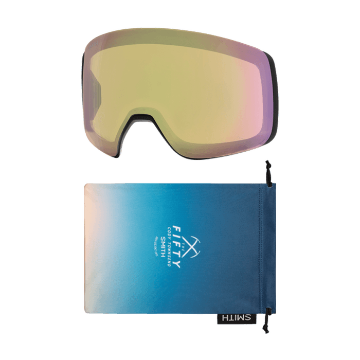 Load image into Gallery viewer, Smith 4D Mag Goggle in AC Cody Townsend with ChromaPop Sun Platinum Mirror Lens - Gear West