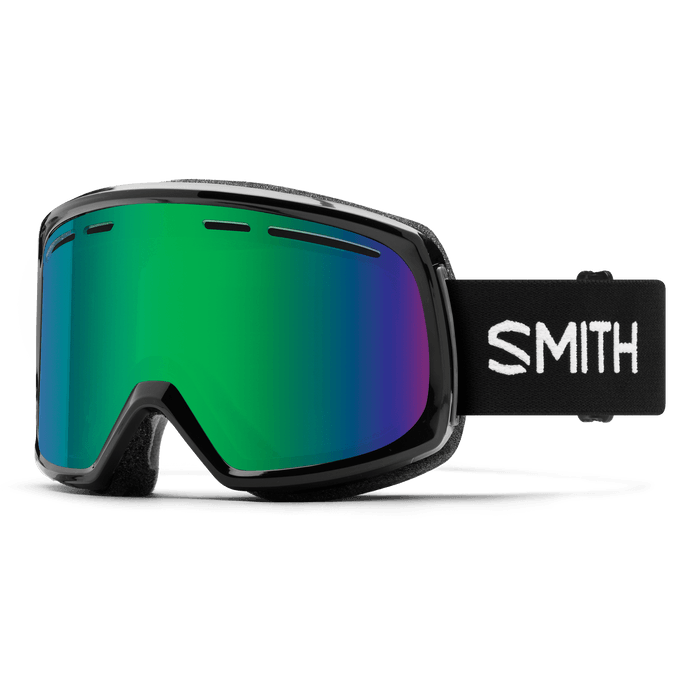 smith goggles Smith Range Goggle in Black with Green Sol-X Mirror Lens – Gear West