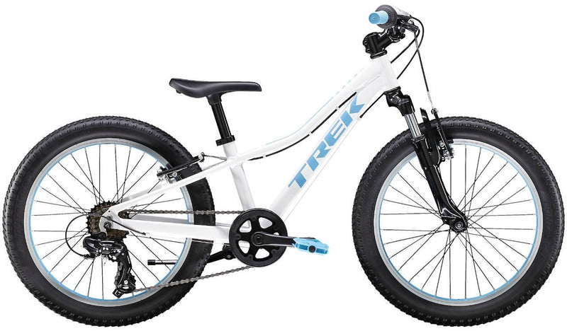 Load image into Gallery viewer, Trek Precaliber 20 7-speed Girl's - Crystal White/Blue - Gear West