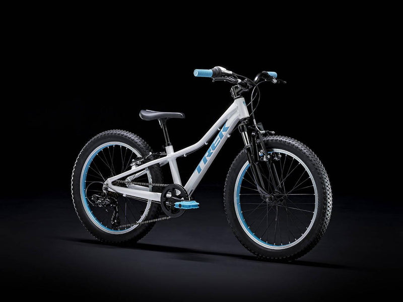 Load image into Gallery viewer, Trek Precaliber 20 7-speed Girl's - Crystal White/Blue - Gear West