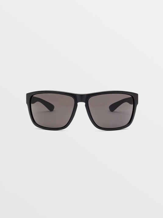 Volcom Baloney Sunglasses Matte Black/Gray - Gear West