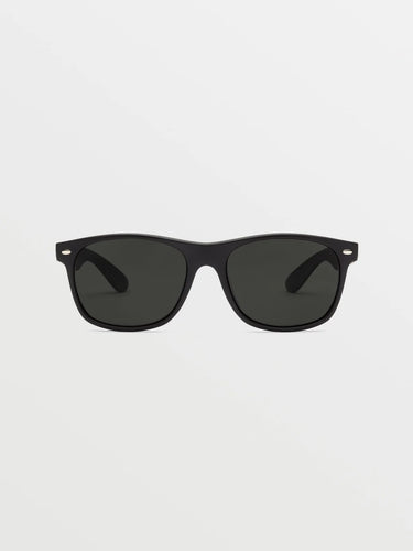 Volcom Fourty6 Sunglasses Matte Black/ Gray Polarized - Gear West