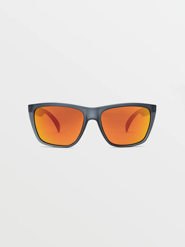 Volcom Plasm Sunglasses Matte Smoke/ Heat Polarized - Gear West