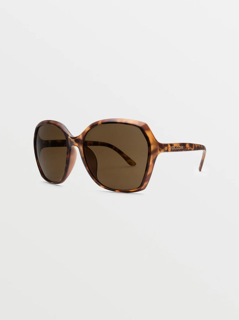 Load image into Gallery viewer, Volcom Psychic Sunglasses Matte tortoise/ Bronze - Gear West