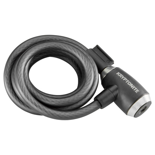 Kryptonite KryptoFlex 1218 Cable Lock - with Key, 6' x 12mm