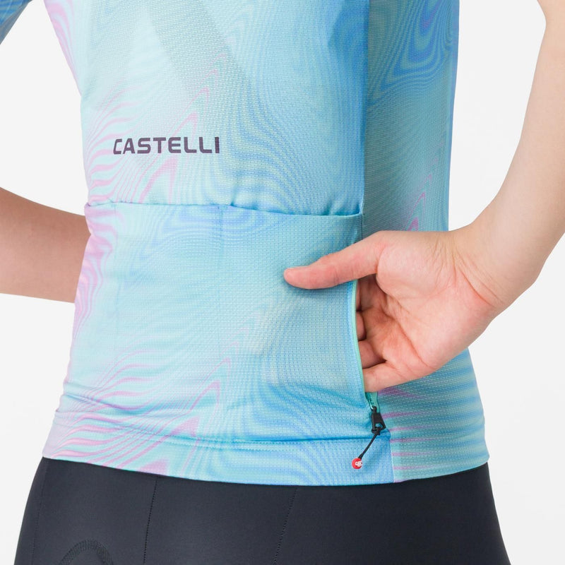 Load image into Gallery viewer, Castelli Women's Cosmic Vortex Jersey
