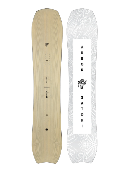 新品 arbor SATORI スノーボード 25-26 148 Arbor Satori Snowboard 2026 – Gear West