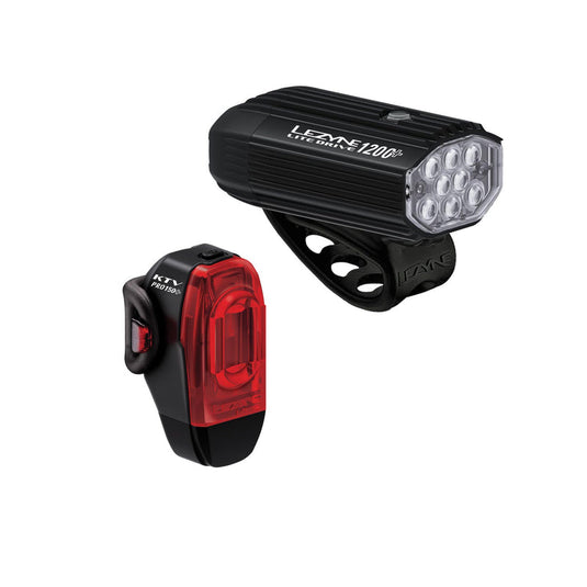 Lezyne Lite Drive+ 1200 | KTV Drive Pro+ 150 Light Kit