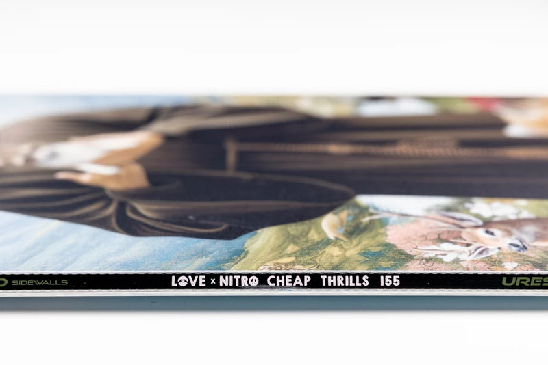 Load image into Gallery viewer, Nitro Cheap Thrills X Love Snowboard 2027

