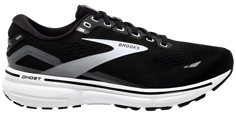 Brooks Women's Ghost 15 Running Shoes Black/Orange/Raspberry