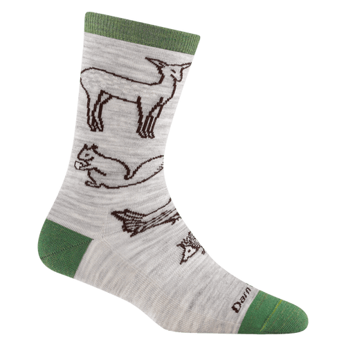 Darn Tough Women's Woodland Creatures Crew Lightweight