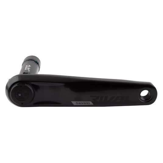 SRAM Rival AXS Wide Power Meter Left Crank Arm and Spindle Upgrade Kit - 172.5mm, 8-Bolt Direct Mount, DUB Spindle Interface, Black, D1