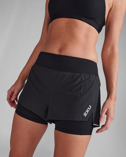 2XU Women's Aero 2-in-1 Shorts - Gear West