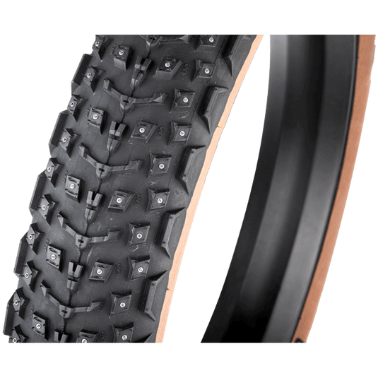 45NRTH Dillinger 5 27.5x4.5 Tan Studded Fat Bike Tire - Gear West