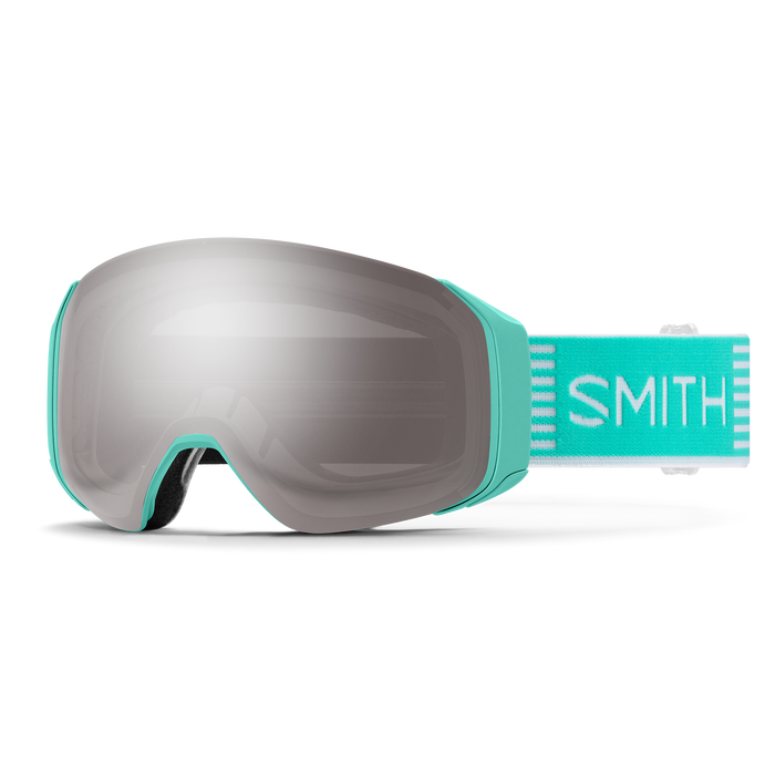 Load image into Gallery viewer, 4D MAG S Goggles in Iceberg Sport Stripes  w/ChromaPop Sun Platinum Mirror Lens
