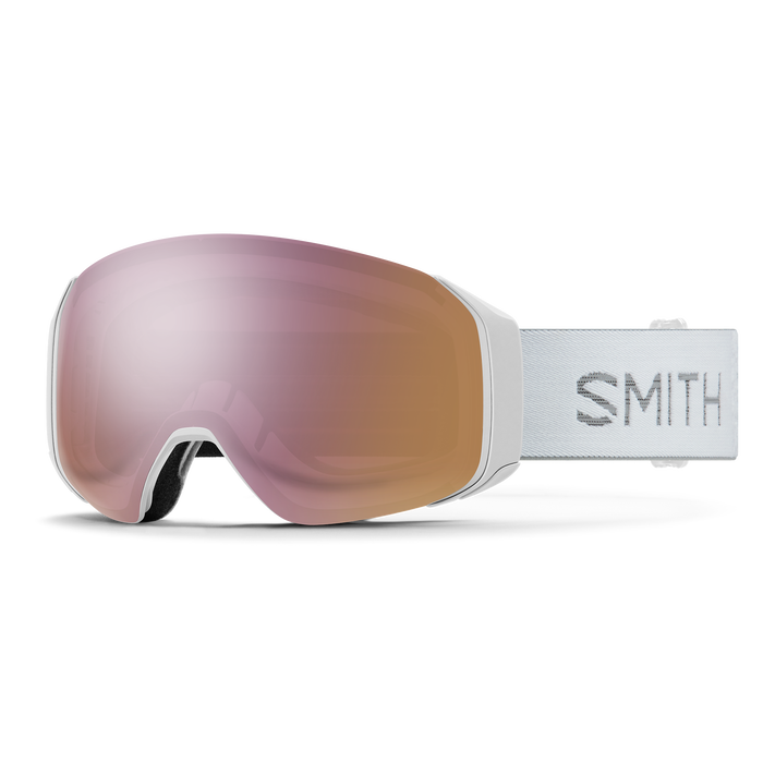 Load image into Gallery viewer, 4D MAG S Goggle in White Vapor w/ChromaPop Everyday Rose Gold Mirror Lens
