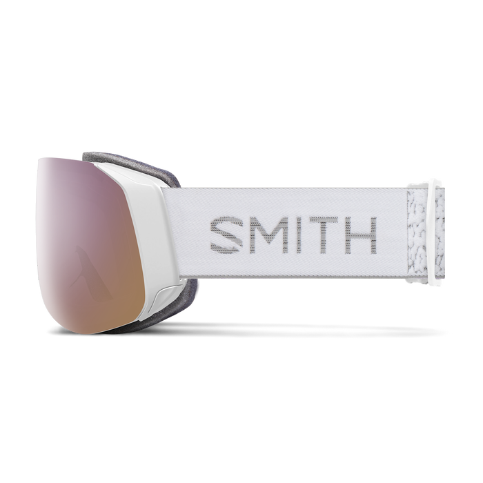 Load image into Gallery viewer, 4D MAG S Goggle in White Vapor w/ChromaPop Everyday Rose Gold Mirror Lens
