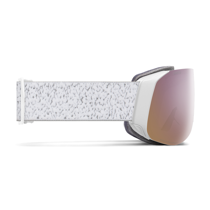 Load image into Gallery viewer, 4D MAG S Goggle in White Vapor w/ChromaPop Everyday Rose Gold Mirror Lens
