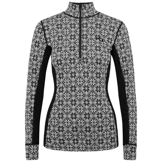 Kari Traa Women's Rose Half Zip Wool Baselayer