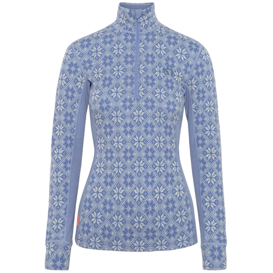 Kari Traa Women's Rose Half Zip Wool Baselayer