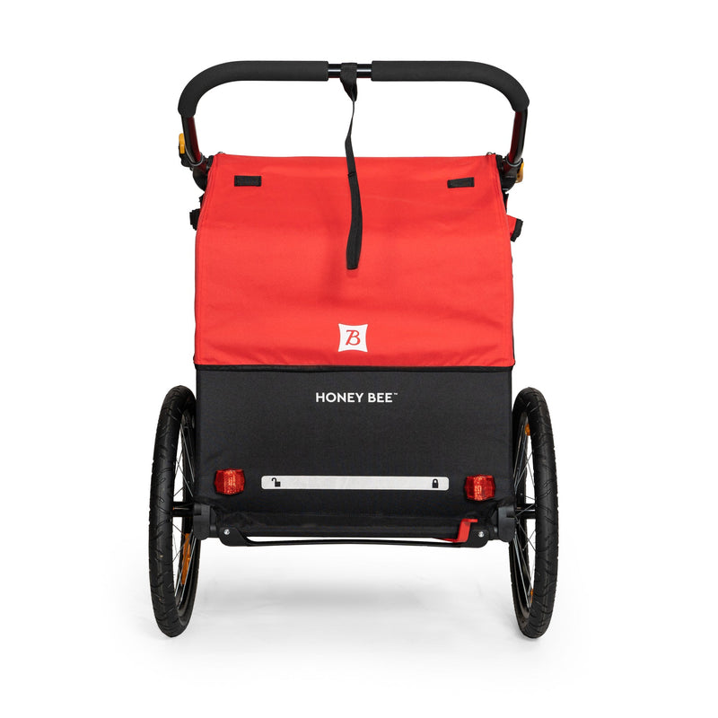 Load image into Gallery viewer, Burley Honey Bee&trade; Child Trailer Red
