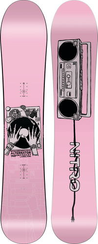 Nitro Women's Alternator X Hailey Snowboard 2026