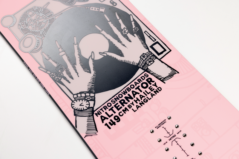 Load image into Gallery viewer, Nitro Women&#39;s Alternator X Hailey Snowboard 2026
