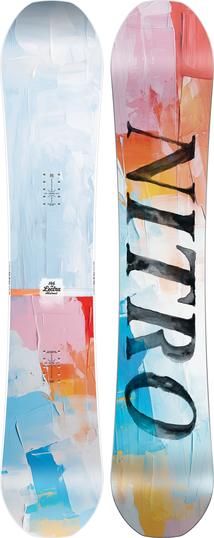 nitro lectra snowboard - women's 2020 Nitro Lectra Abstract Snowboard