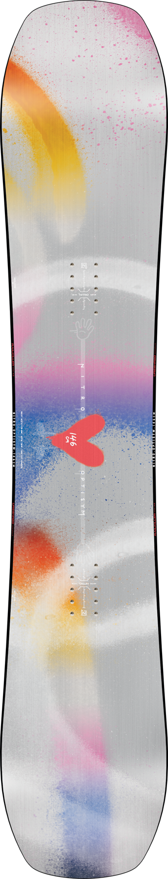 Nitro Women's Optisym Snowboard 2026