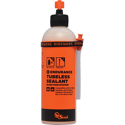 Orange Seal Endurance Tubeless Tire Sealant with Twist Lock Applicator - 4oz