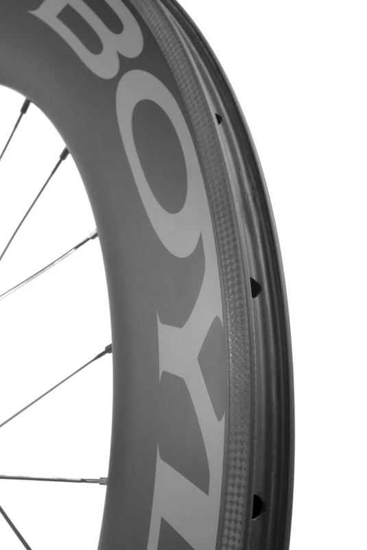 80mm Carbon Clincher Rear Wheel