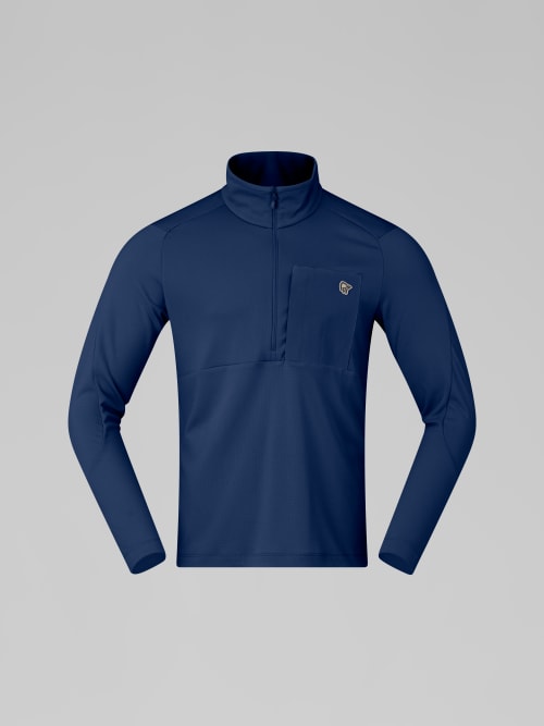 Norr&oslashna Men's Femund Warm&sup1 Zip Neck