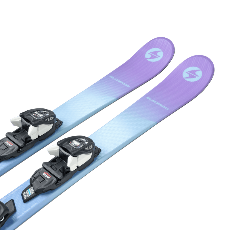 Blizzard Sheeva Twin Jr. Kids Ski with Marker 4.5 Binding 2025