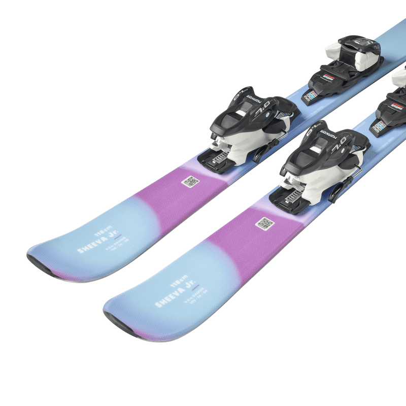 Blizzard Sheeva Twin Jr. Kids Ski with Marker 4.5 Binding