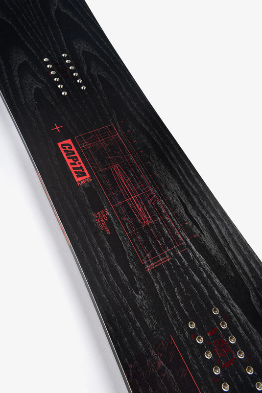 Capita Black Snowboard of Death Snowboard 2025