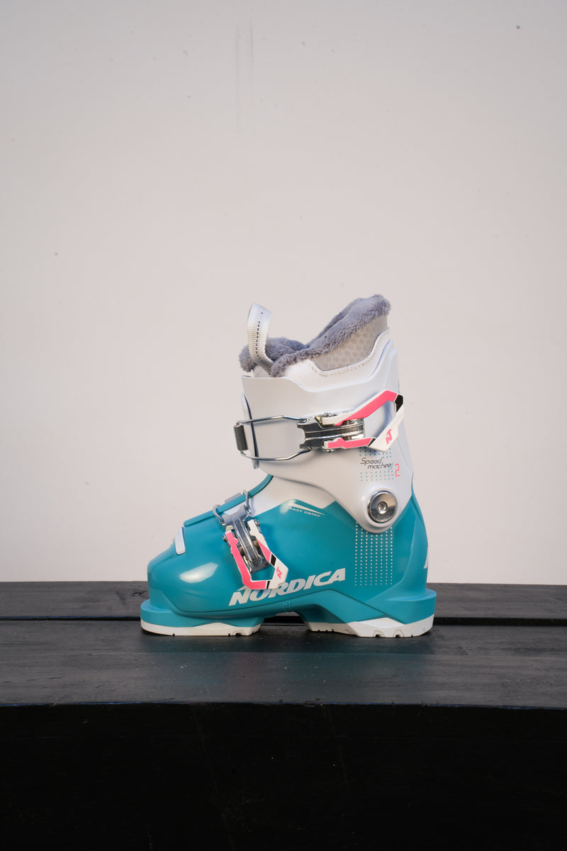 Load image into Gallery viewer, Nordica Speedmachine J2 (Girl) Juniors Ski Boot 2026
