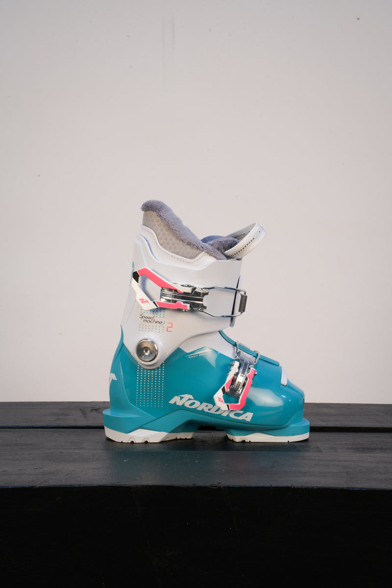 Load image into Gallery viewer, Nordica Speedmachine J2 (Girl) Juniors Ski Boot 2026
