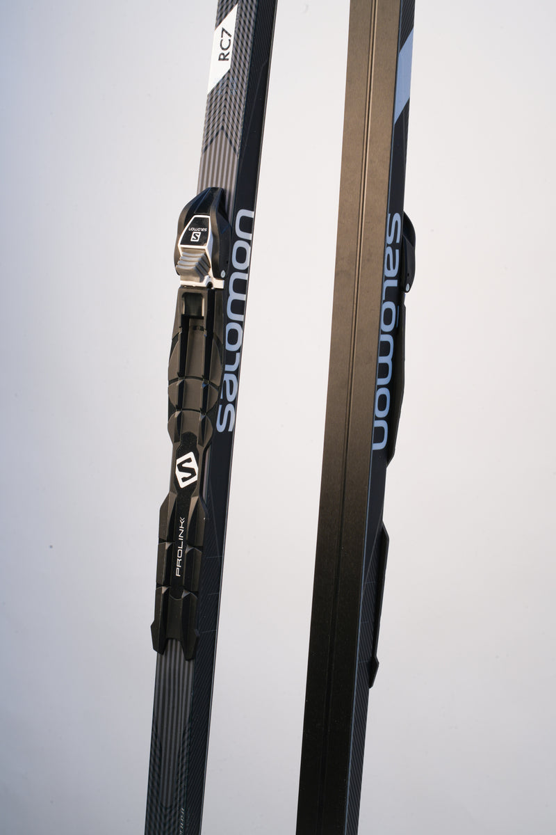 Load image into Gallery viewer, Salomon RC 7 Classic Ski + Prolink Access Binding
