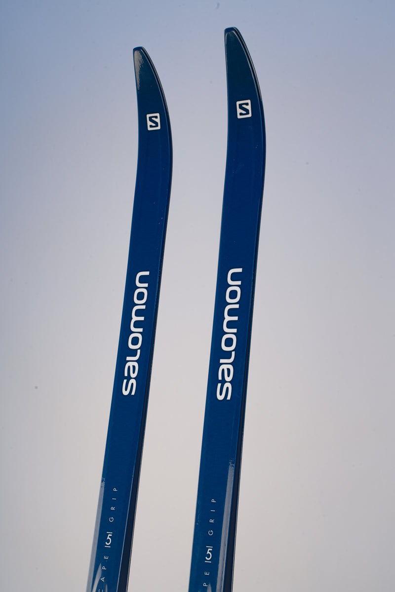 Load image into Gallery viewer, Salomon Escape 5 Grip Waxless Classic Ski + Prolink Access Binding
