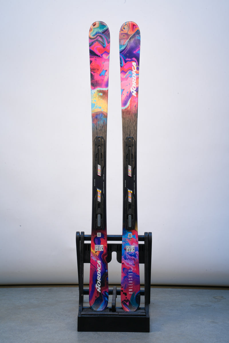 Load image into Gallery viewer, Nordica W27 Unleashed J + JR 4.5 WB Rainbow
