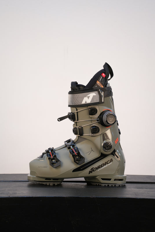 Nordica W27 Speedmachine 3 120 BOA Cuff Dk Gry/Blk/Red