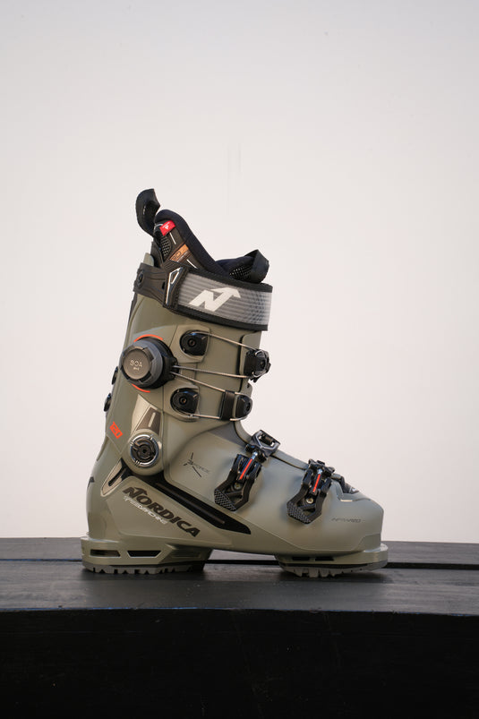 Nordica W27 Speedmachine 3 120 BOA Cuff Dk Gry/Blk/Red