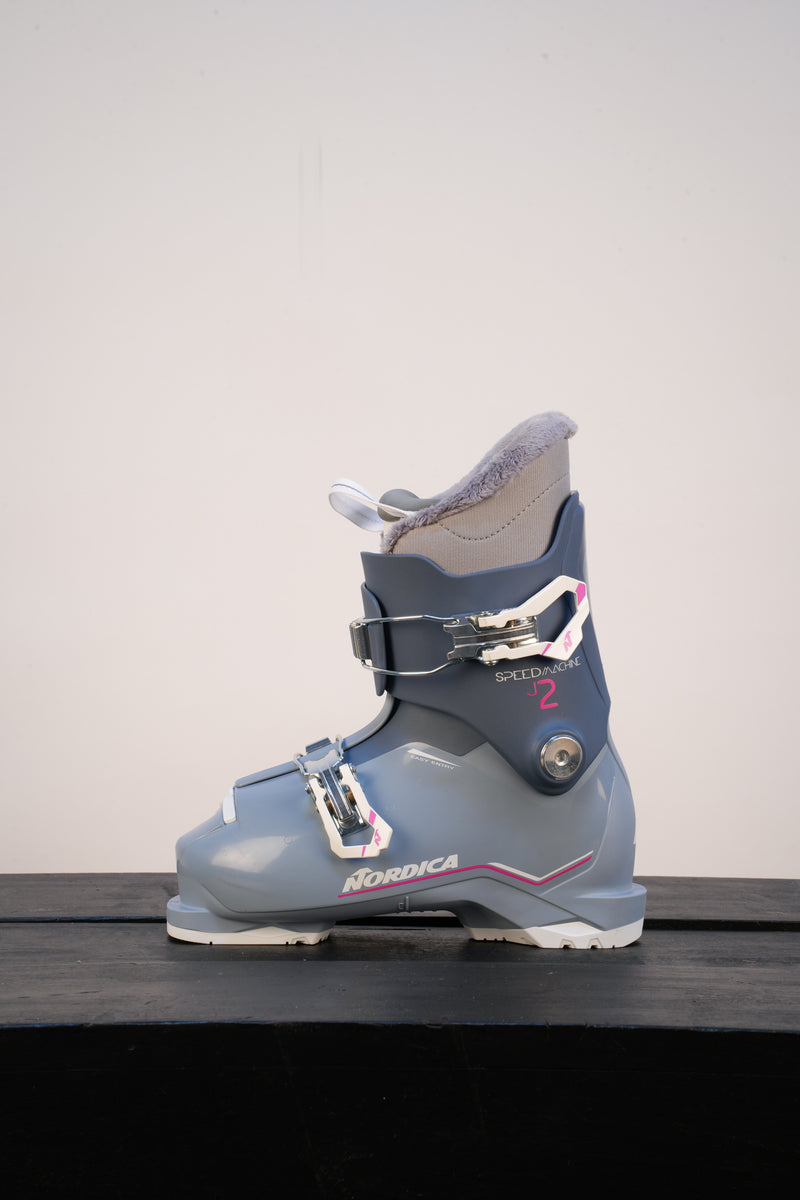 Load image into Gallery viewer, Nordica W27 Speedmachine J 2 Girl Blu/Lt Blu/Fucs
