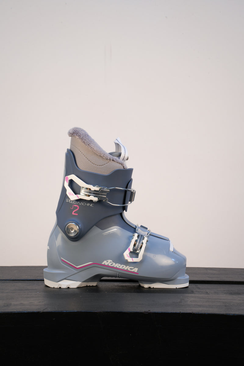 Load image into Gallery viewer, Nordica W27 Speedmachine J 2 Girl Blu/Lt Blu/Fucs
