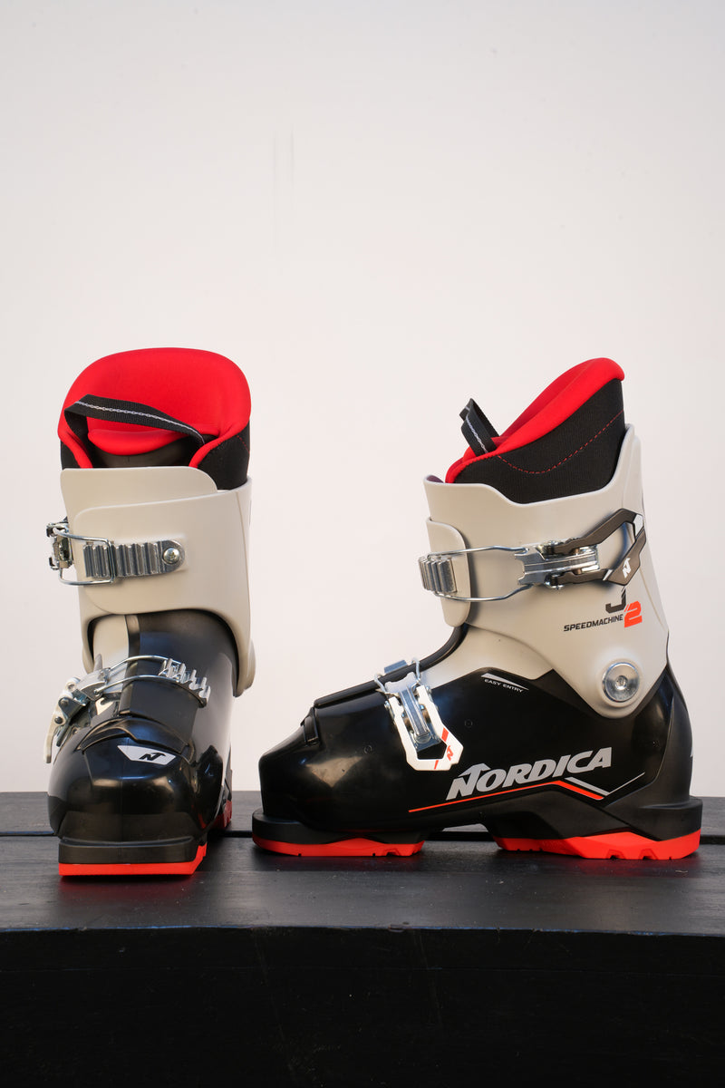 Load image into Gallery viewer, Nordica W27 Speedmachine J 2 Blk/Gry/Red
