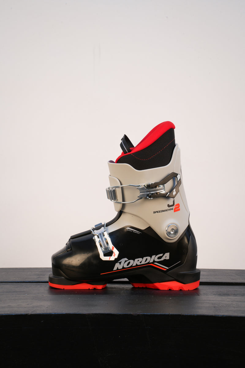 Load image into Gallery viewer, Nordica W27 Speedmachine J 2 Blk/Gry/Red
