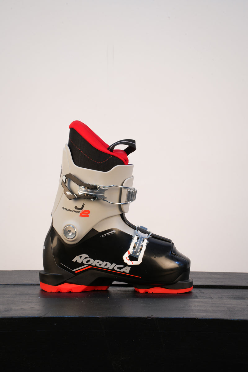 Load image into Gallery viewer, Nordica W27 Speedmachine J 2 Blk/Gry/Red
