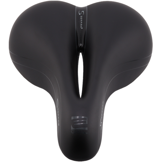 Serfas Men's E-GelDual Density Cut Out Saddle