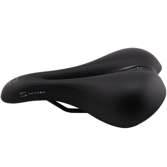 Serfas Men's E-GelDual Density Cut Out Saddle